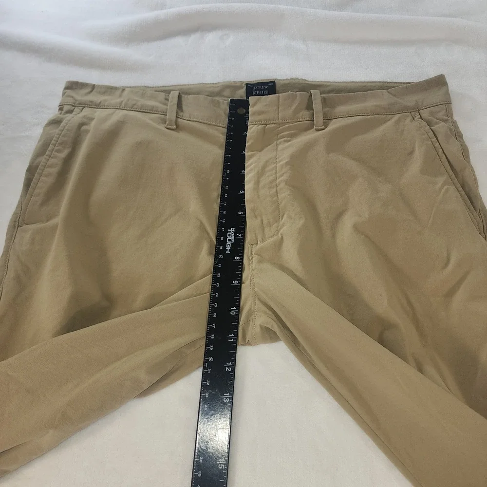 J.Crew 484 Slim Fit Stretch Tech Chinos Khaki Mens 34x34 Re-Imagined Tech‎ Pants